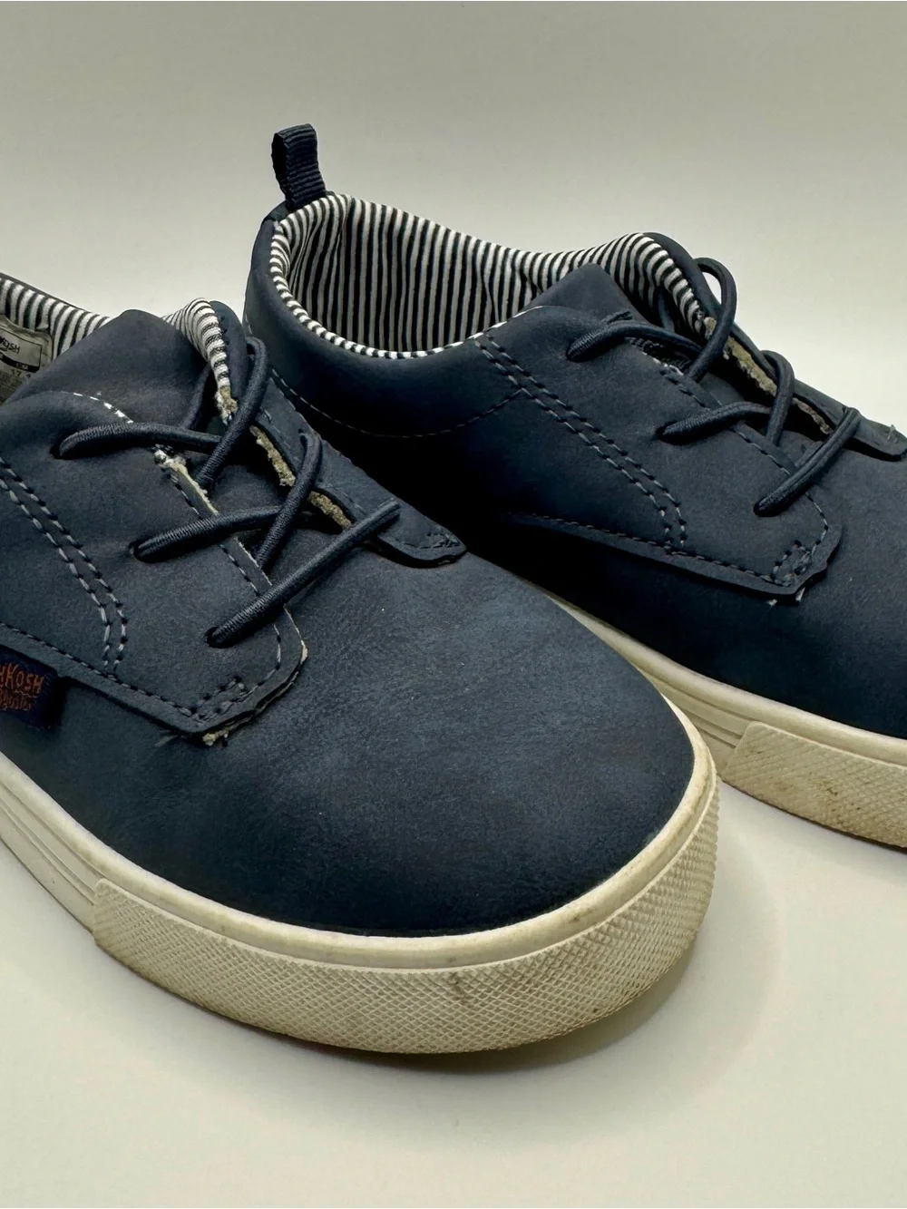 OshKosh B'gosh Navy Lace-Up Kids Sneakers